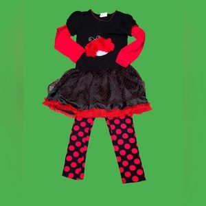 Girls 2 Piece Set Size 6